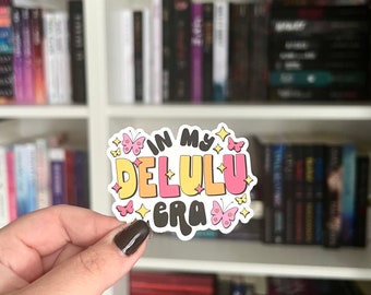 In My Delulu Era Sticker | Bookish Merch