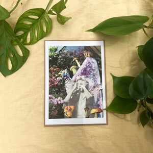 Mini print of Stevie in The garden