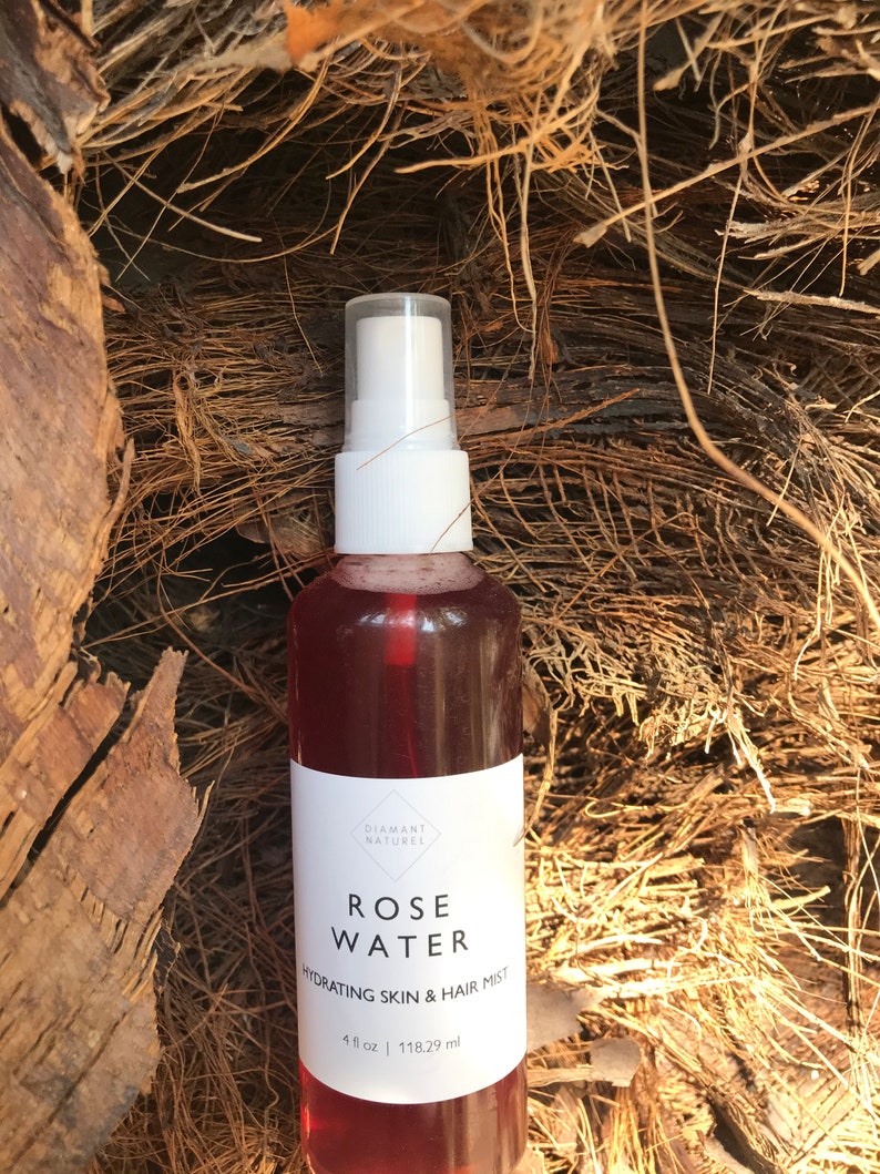 Pure Rose Water 4oz 8 oz 100 Natural Etsy