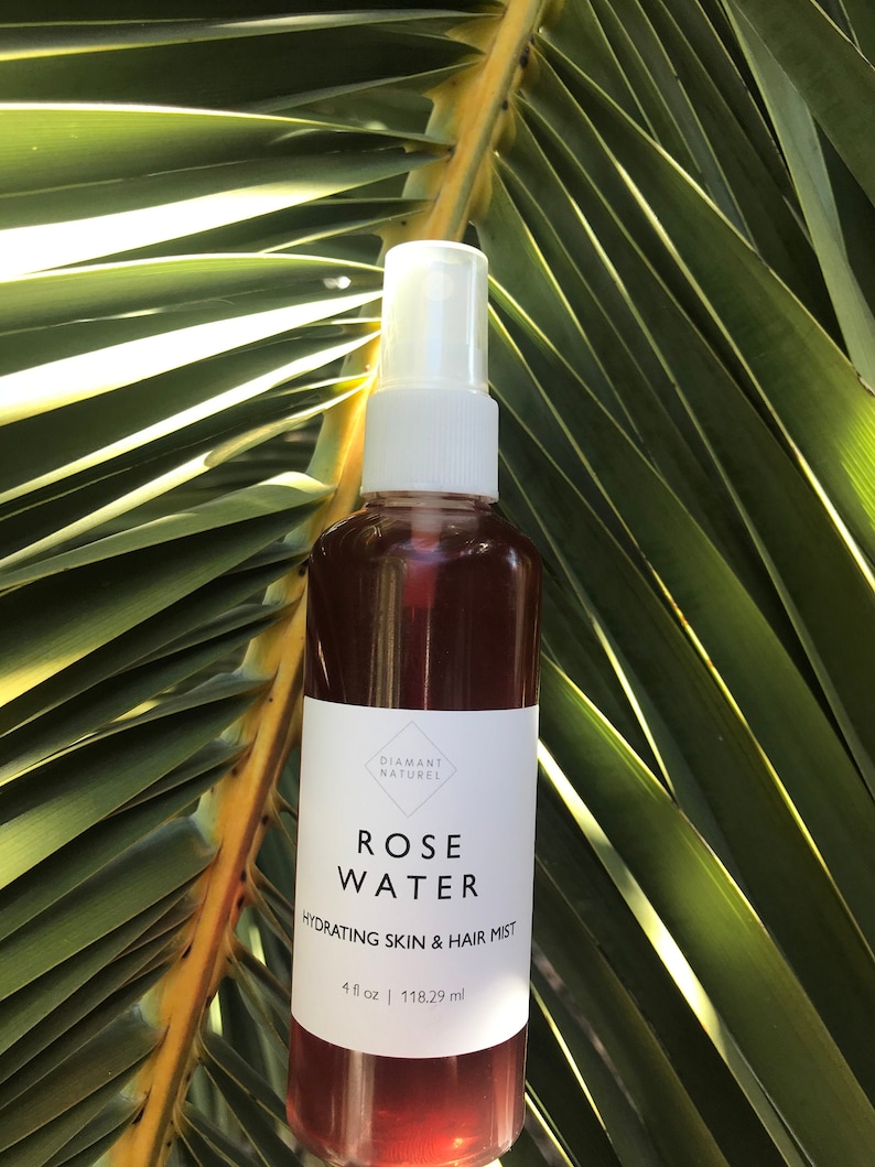 Pure Rose Water 4oz 8 oz 100 Natural Etsy