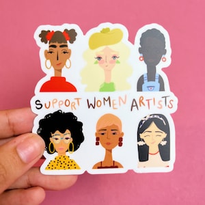 Women Empowerment Sticker, Hydroflask Sticker, Cute Sticker, Vinyl Sticker, Girl Power Sticker, Laptop Sticker, Waterproof Stickers