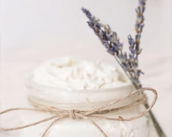 Manteiga Corporal Batida | Totalmente Natural | Orgânica | Artesanal | Pote Reutilizável | Sem Toxinas | Sem Ingredientes Artificiais