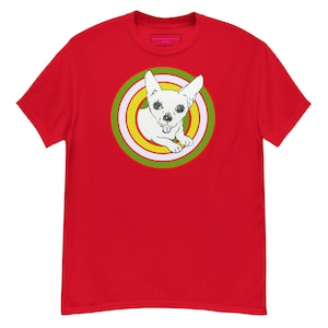 Mr. Chubbs Unisex Classic Tee (green and yellow target variation)