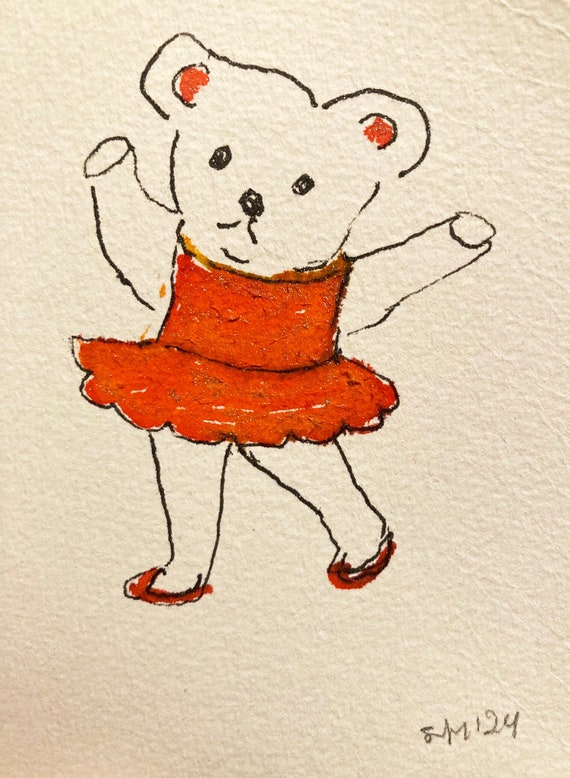 open lace back dress Dancing Bear Kit main image 1