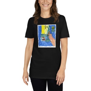 Cat Museum:  After Matisse, Short-Sleeve Unisex T-Shirt