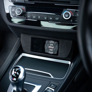 BMW F87 M2 Airlift performance controller tray mount