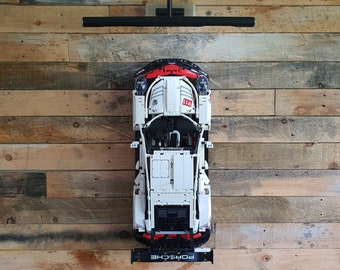 The Original L3GO Levitator, wall mounting solution for Porsche 911 RSR 42096 LEGO Technic model