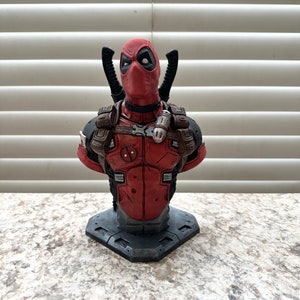 Deadpool / Wade Wilson Hand Painted Bust Statue