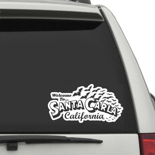 Santa Carla Vinyl Decal