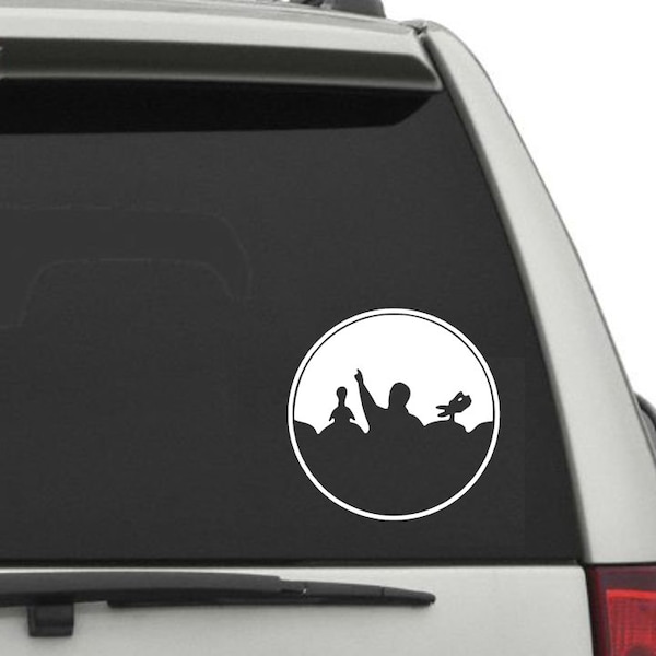 MST3K Silhouette Vinyl Decal