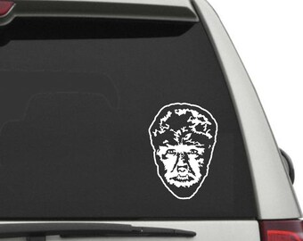 Wolf Man Vinyl Decal