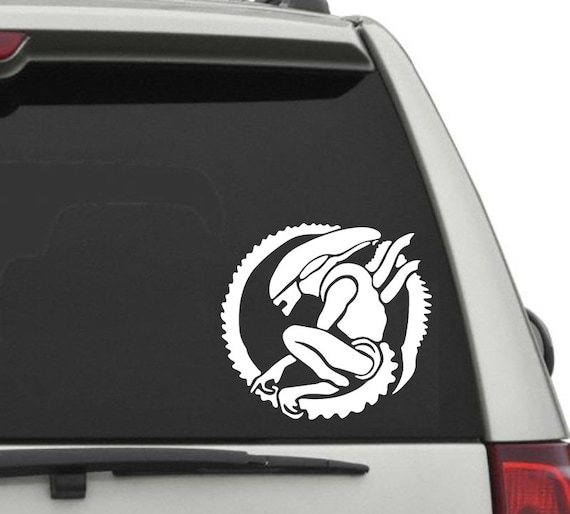 Buy Xenomorph Vinyl Decal Online in India Etsy