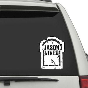 Jason Lives Vinyl Decal