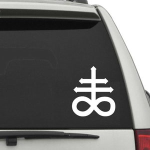 Leviathan Cross Vinyl Decal