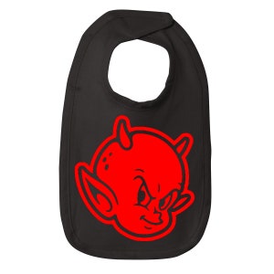 Devil Cotton Baby Bib