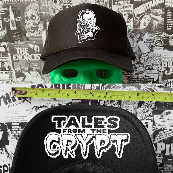 Crypt Logo Flip Bill Trucker Hat - Etsy 