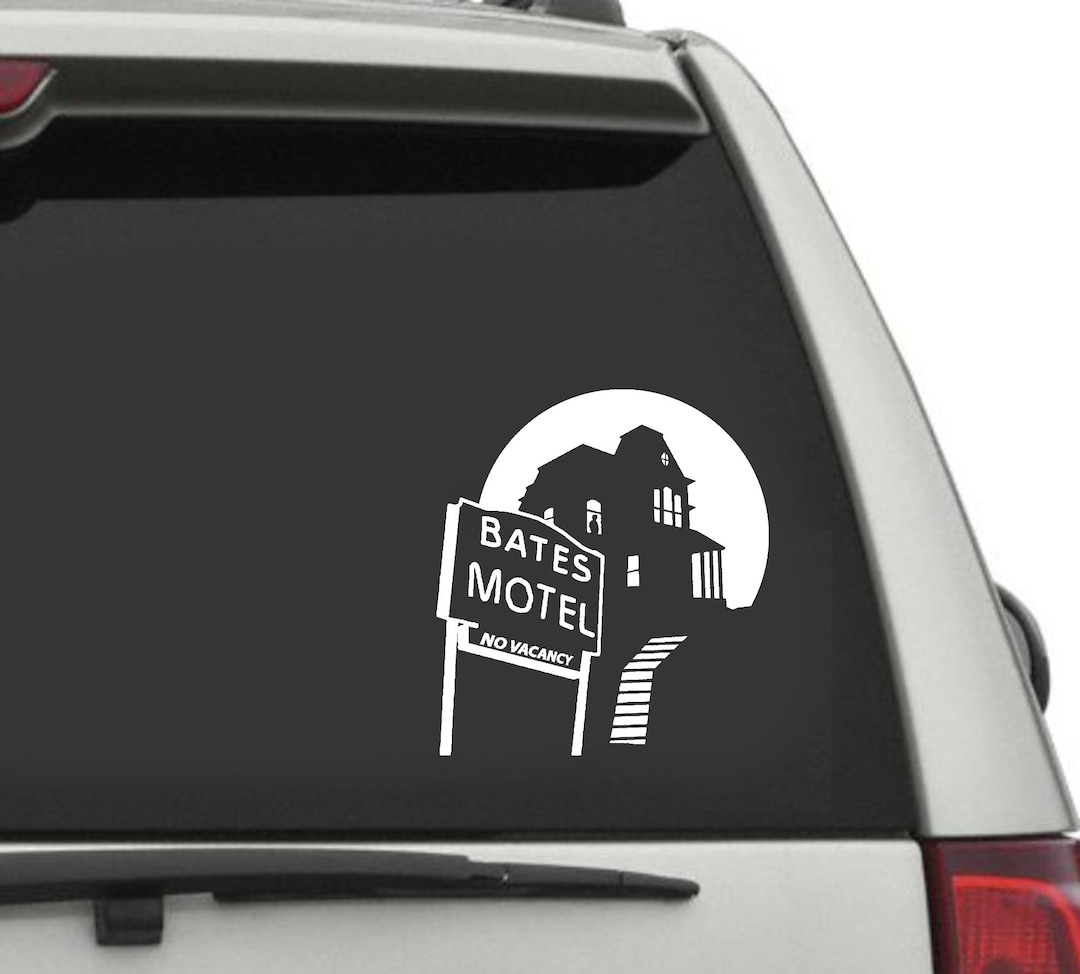 Bates Vinyl Decal - Etsy