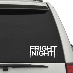 Fright Night Vinyl Decal