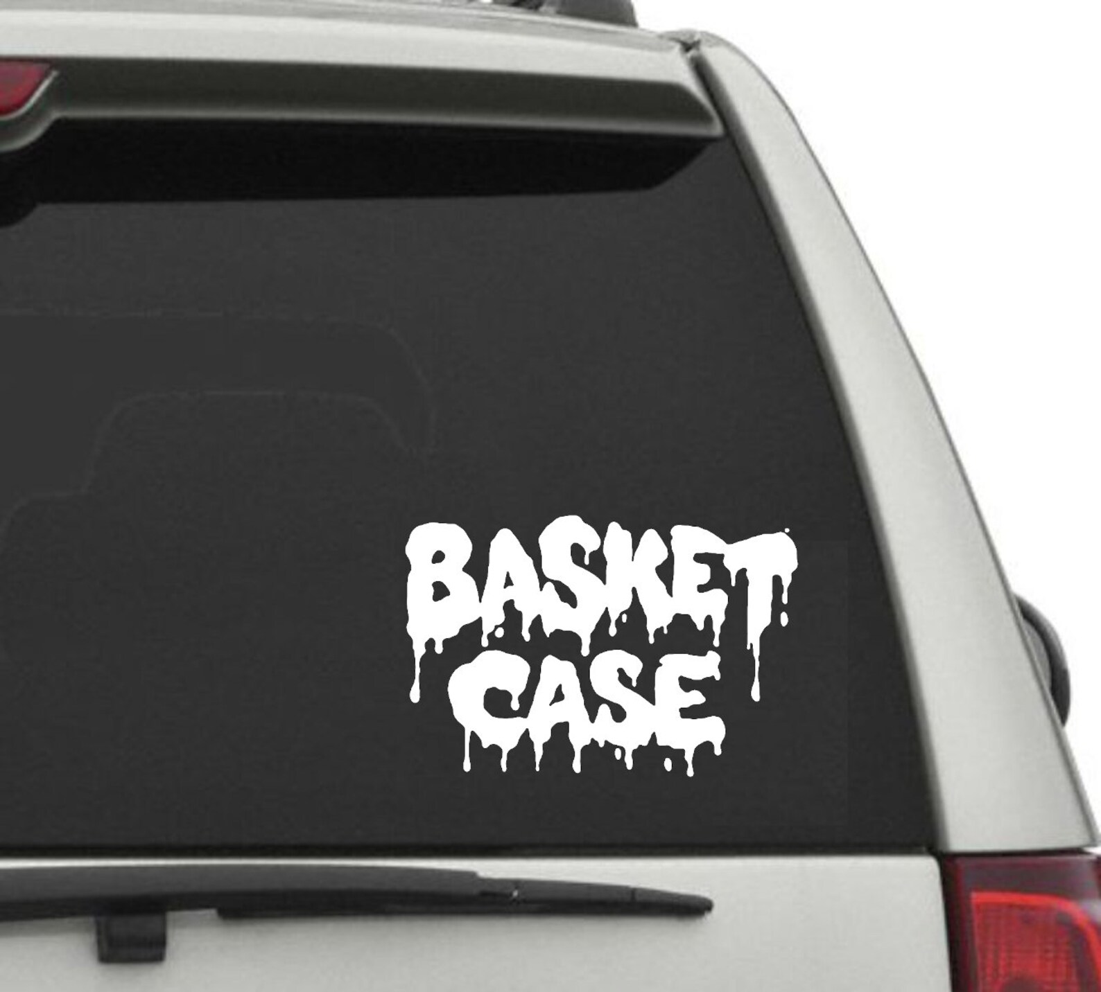 Basket Case Logo Vinyl Sticker Etsy