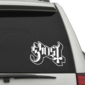 Ghost Logo Vinyl Decal