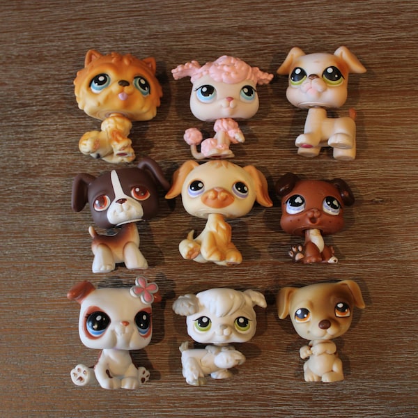 Pick-a-piece lps littlest pet shop original and authentic - Dogs AAha