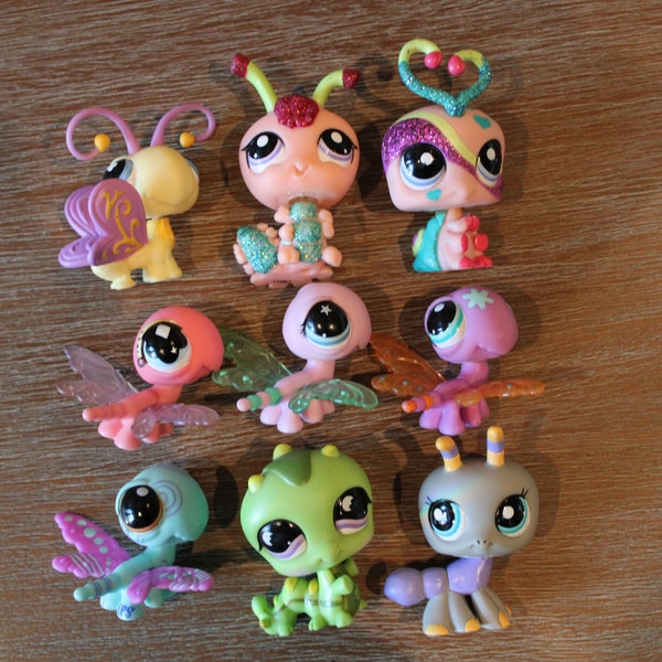 Pick-a-piece lps littlest pet shop original and authentic - Bugs AAAf