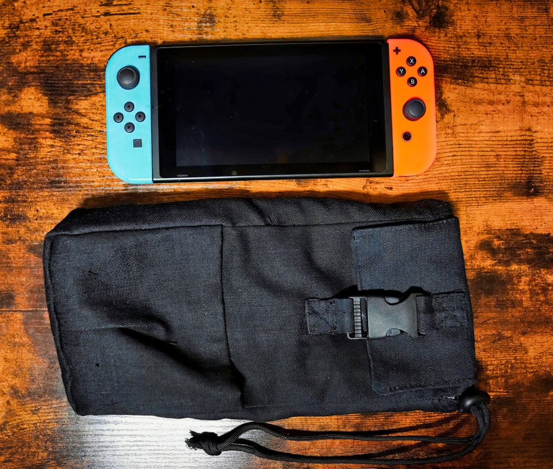 New Hand-made Nintendo Switch Bag padded, Secured, Custom, Handmade - Etsy