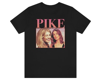 90's Retro style T-shirt Rosamund Pike