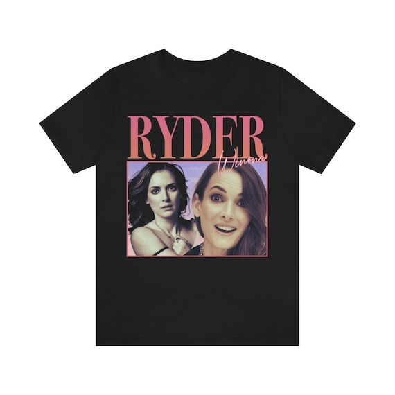 90's Retro style T-shirt Winona Ryder