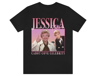 90&#39;s Retro style T-shirt Jessica Fletcher