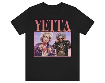 90&#39;s Retro style T-shirt Yetta Rosenberg Jones