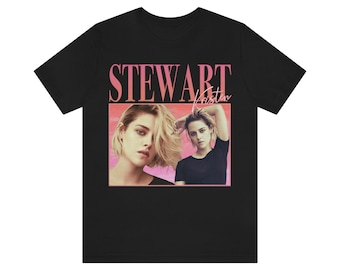 90&#39;s Retro style T-shirt Kristen Steward