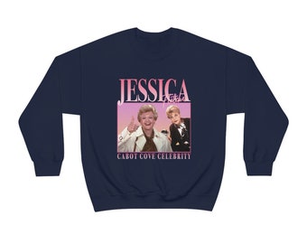 90's Retro style Sweatshirt Jessica Fletcher