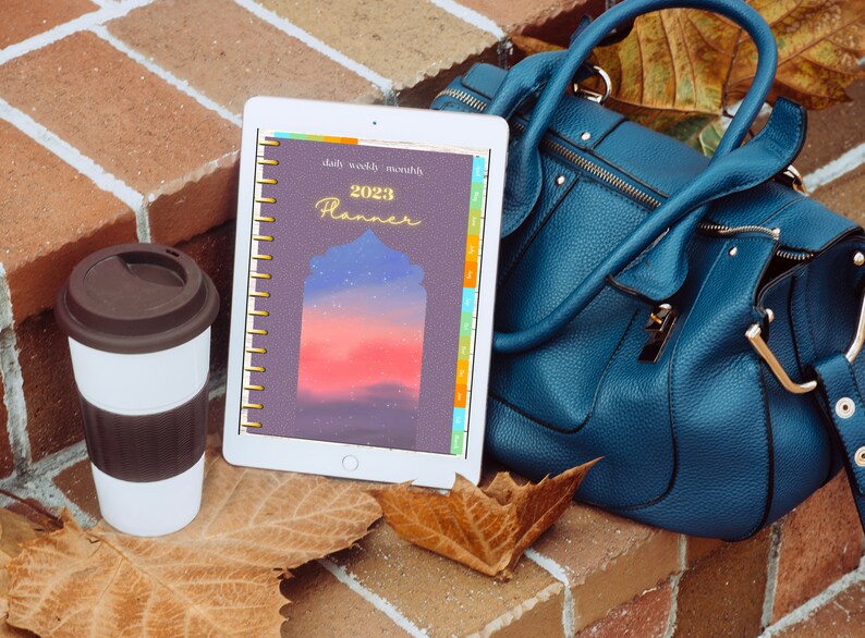 Daily Weekly Monthly 3 in 1 Digital Planner | Digital Journaling ...