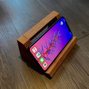 Handmade Unique Minimal Modern Phone Stands, Office, Student, Gift