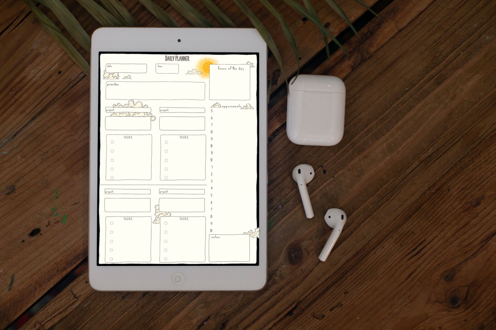 Daily Weekly Monthly 3 in 1 Digital Planner | Digital Journaling ...