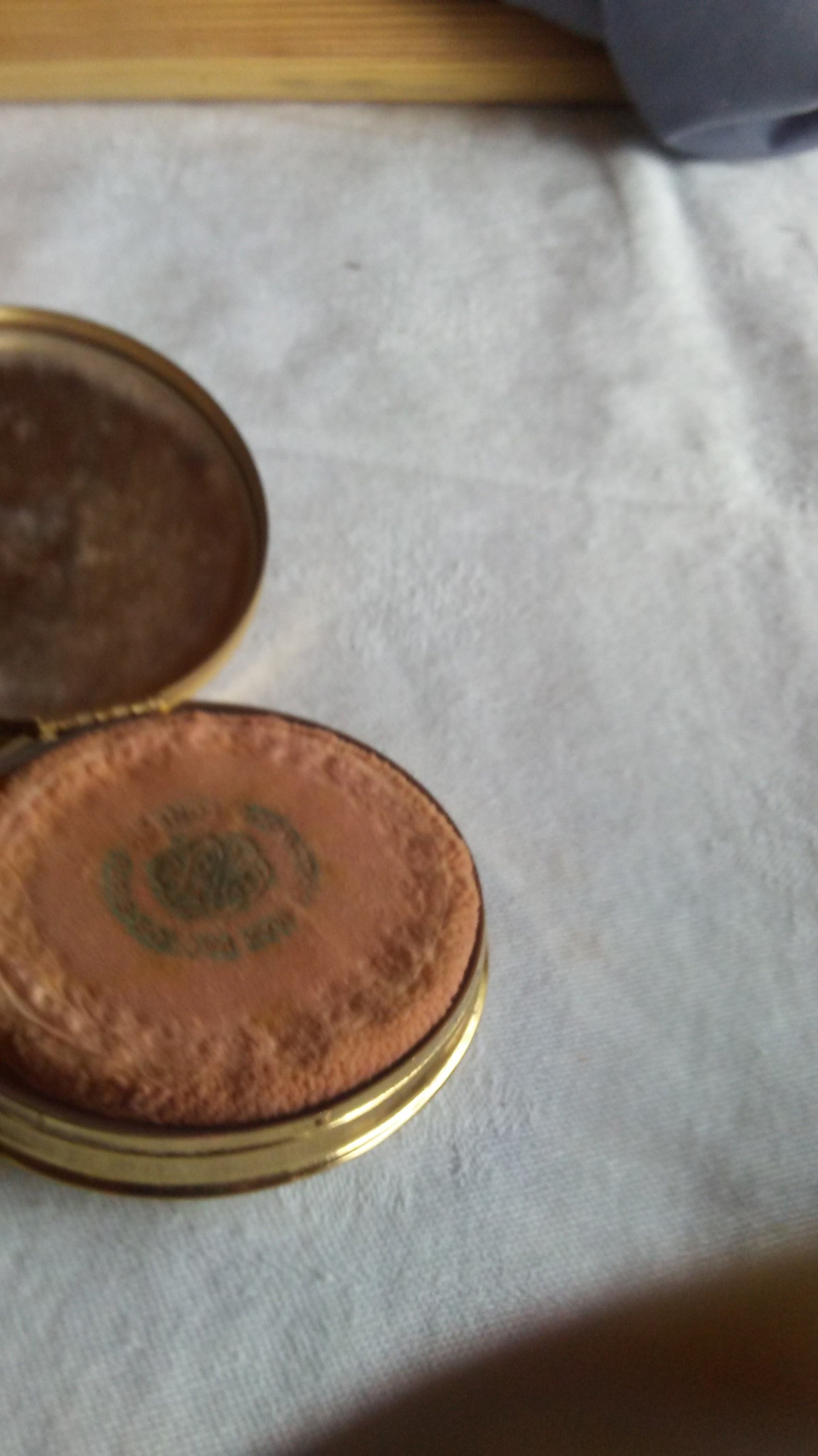 Compact makeup powder puff Etsy