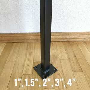 Metal Table leg / Post Style