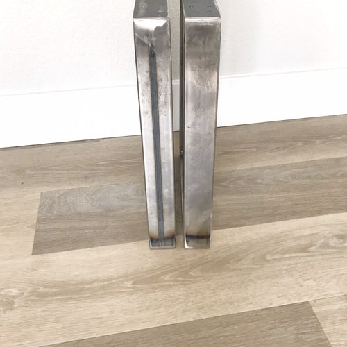 Trapezoid Metal shops legs 1X2 (Powder Coated)