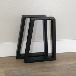 Trapezoid Metal legs 1X2 (Powder Coated)