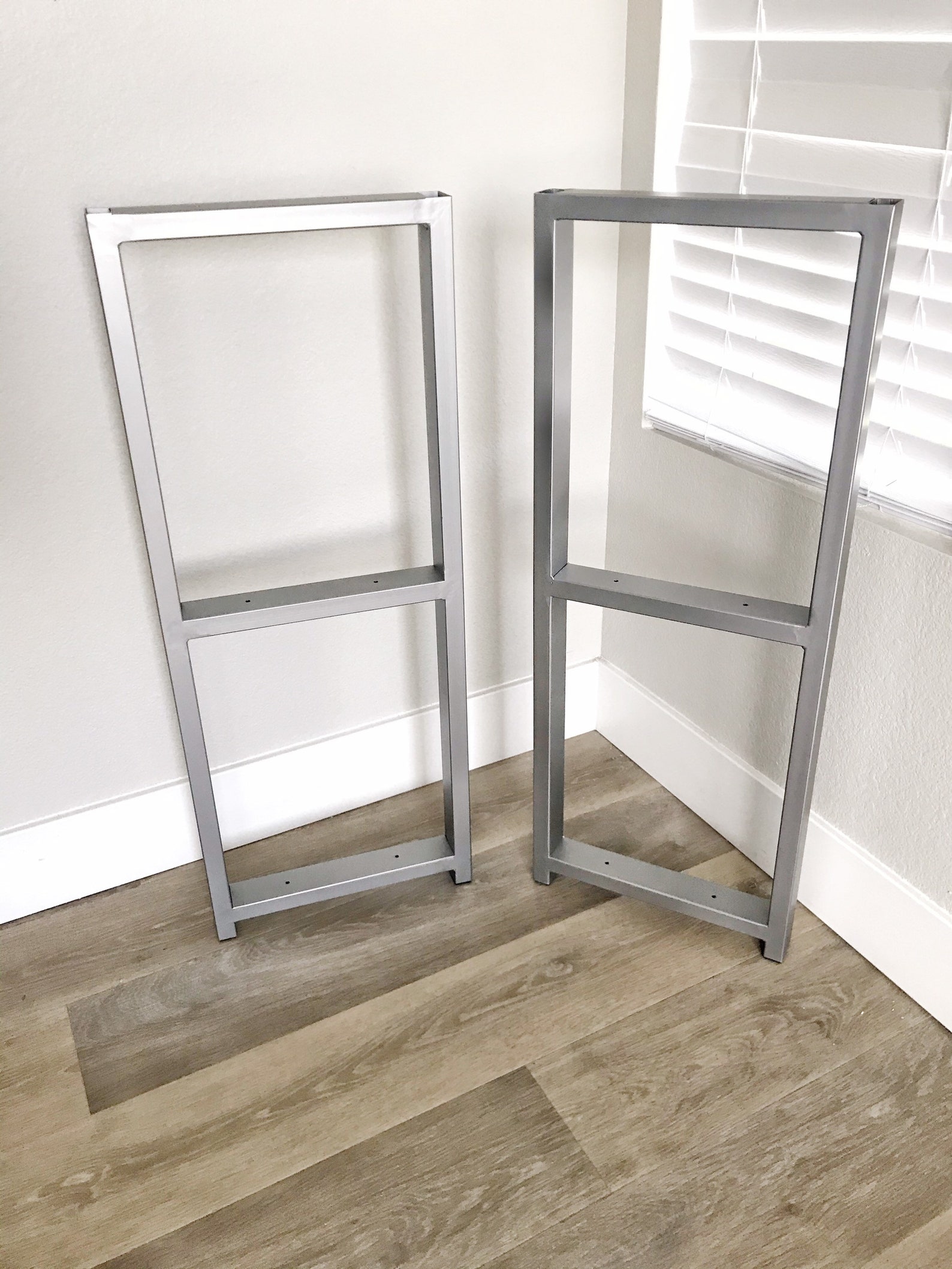 Book Shelf Metal Legs Etsy