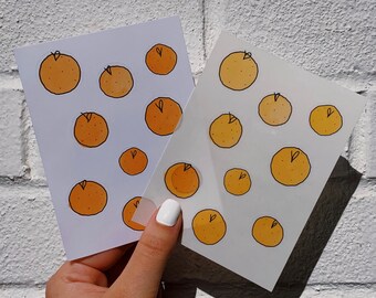 Clementine Sticker Sheet