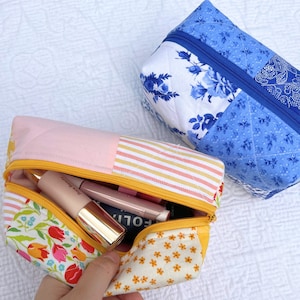 Seamstress Pencil Case, Small Zipper Bag Makeup Bag, Zipper Pouch