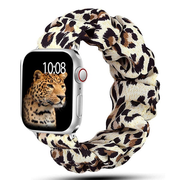 Bracelet fantasie pour Apple watch band bracelet Elastique pour iWatch bracelet femme pour Apple Watch Bracelet Leopard montre Iwatch