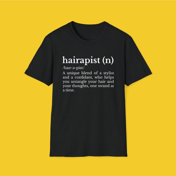 Funny Hairdresser The Hairapist T-Shirt, Hair Stylist Gift Funny Hairdresser The Hairapist T-Shirt, Hair Stylist Gift