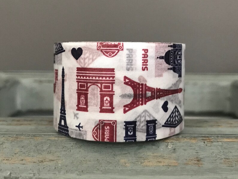 Paris Landmarks Washi Tape 3cm x 5m