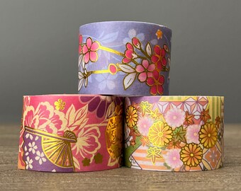 Foil Japanese Art Washi Tape SAMPLE