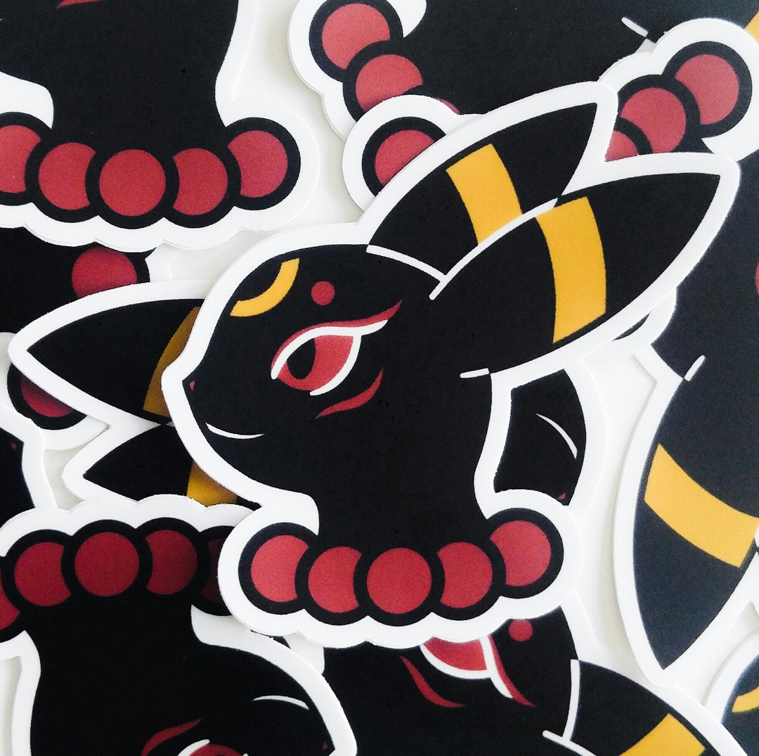 Umbreon Zenko Pokemon | Vinyl Sticker - Etsy