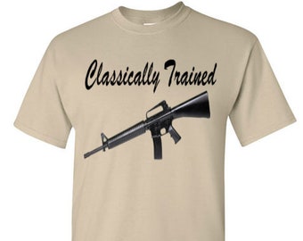 Unisex shirt 556 AR15 shirts 2 Words 1 Finger Pro 2A shirt Second Amendment shirt