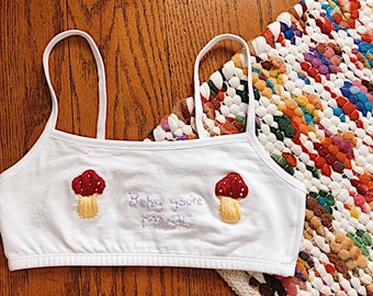mushroom bralette